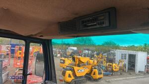 Mercedes 814 flat bed c/w hydraulic crane - 18