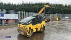 2019 Bomag bw120ad double drum roller