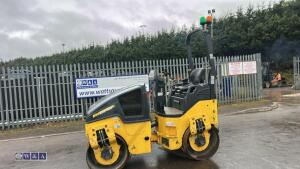 2019 Bomag bw120ad double drum roller - 2