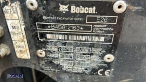 2022 Bobcat E26 - 24