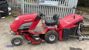 COUNTAX C600H petrol ride on mower c/w COUNTAX C600H scarifier & 2 drive belts - 2