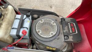 COUNTAX C600H petrol ride on mower c/w COUNTAX C600H scarifier & 2 drive belts - 12
