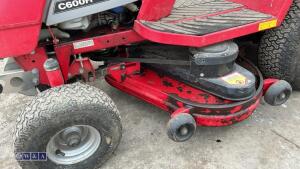 COUNTAX C600H petrol ride on mower c/w COUNTAX C600H scarifier & 2 drive belts - 16