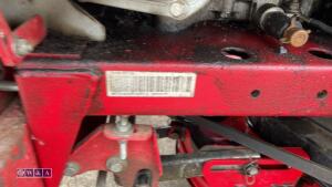 COUNTAX C600H petrol ride on mower c/w COUNTAX C600H scarifier & 2 drive belts - 17