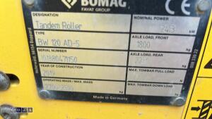 2019 Bomag bw120ad double drum roller - 28