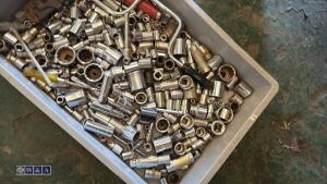 Box of sockets etc - 3