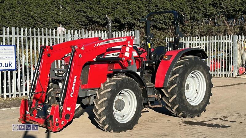 2020 Massey Ferguson 4708 loader tractor