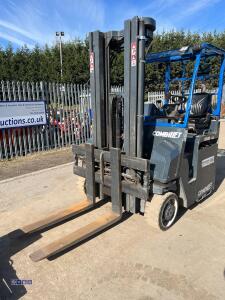 2021 COMBILIFT CBE4000 electric forklift c/w side shift and fork positioners - 2