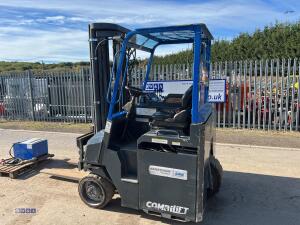 2021 COMBILIFT CBE4000 electric forklift c/w side shift and fork positioners - 6