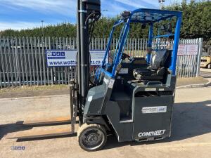 2021 COMBILIFT CBE4000 electric forklift c/w side shift and fork positioners - 7
