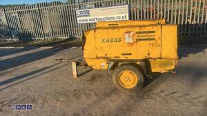 Atlas copco xas55 road tow compressor - 2