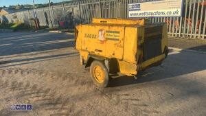 Atlas copco xas55 road tow compressor - 3