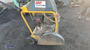 WACKER NEUSON petrol road saw c/w dust suppression bottle (3428147) - 2