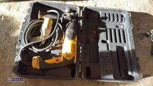 DEWALT 110v SDS drill c/w case - 2