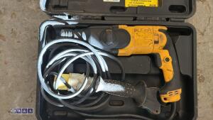 DEWALT 110v SDS drill c/w case - 4