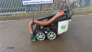 BILLY GOAT PROFESSIONAL MULTI VAC MV650SPH self propelled vacuum c/w wanderhose (s/n 091860077) - 2