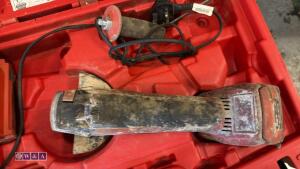 HILTI AG125-A22 cordless angle grinder c/w case - 3