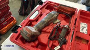 HILTI AG125-A22 cordless angle grinder c/w case - 4