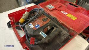 HILTI TE40 110v hammer drill c/w case (3294380) - 3