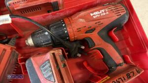 HILTI SFH22A cordless drill c/w case (347187) - 4