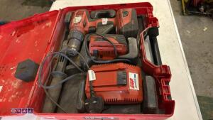 HILTI SF6HA22 cordless drill c/w case - 2