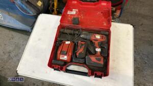 HILTI SF6HA22 cordless drill c/w case - 5