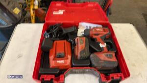 HILTI SF6HA22 cordless drill c/w case