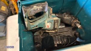 MAKITA 18v drill parts c/w case - 5
