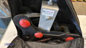 SECURPULLEY gin wheel c/w case - 2