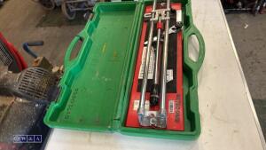 Tile saw c/w case - 2