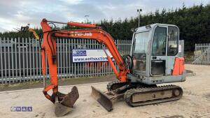 PELJOB EB253 3.6t rubber tracked excavator (S/n: 18300)