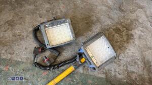 2 x K9 worklight heads - 4