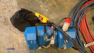Electric chain blocks (blue) - 2