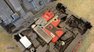 MILWAUKEE mag drill c/w case - 2