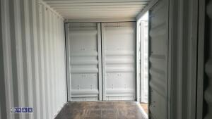 2026 40ft high cube multi door container c/w 4 side doors, 1 end & lock box (s/n 257985) - 7