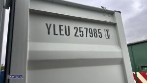 2026 40ft high cube multi door container c/w 4 side doors, 1 end & lock box (s/n 257985) - 8