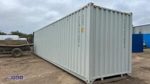 2026 40ft high cube multi door container c/w 4 side doors, 1 end & lock box (s/n 257985) - 9