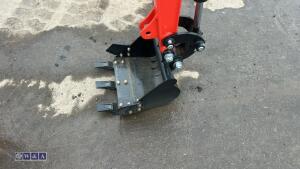 2026 ME16 rubber tracked excavator S/n: SF202606018 with bucket, blade & piped (unused) - 8