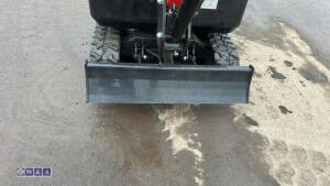 2026 ME16 rubber tracked excavator S/n: SF202606018 with bucket, blade & piped (unused) - 10