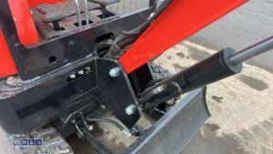 2026 ME16 rubber tracked excavator S/n: SF202606018 with bucket, blade & piped (unused) - 11