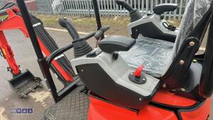 2026 ME16 rubber tracked excavator S/n: SF202606018 with bucket, blade & piped (unused) - 17