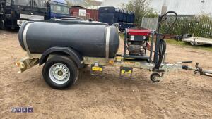BELLE fast tow diesel driven power wash poly bowser - 2