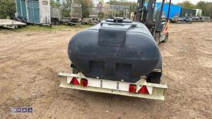 BELLE fast tow diesel driven power wash poly bowser - 5