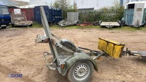 Single axle roller trailer - 3
