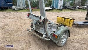 Single axle roller trailer - 4