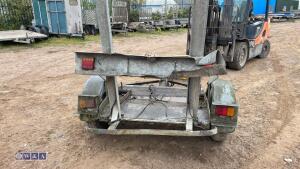 Single axle roller trailer - 5
