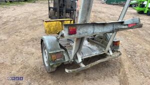 Single axle roller trailer - 6