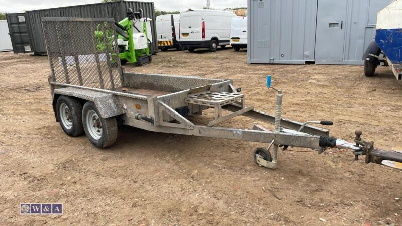 INDESPENSION 2.6t twin axle plant trailer