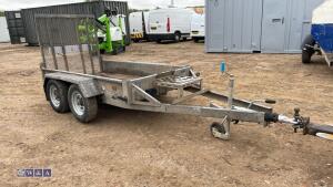 INDESPENSION 2.6t twin axle plant trailer