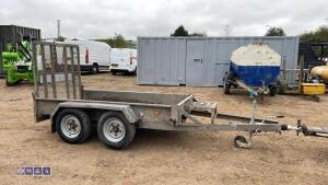 INDESPENSION 2.6t twin axle plant trailer - 2